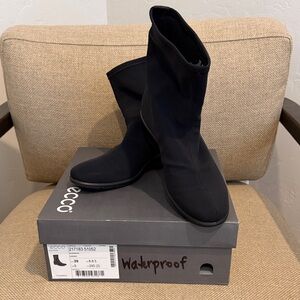 Ecco Black Waterproof Footwear